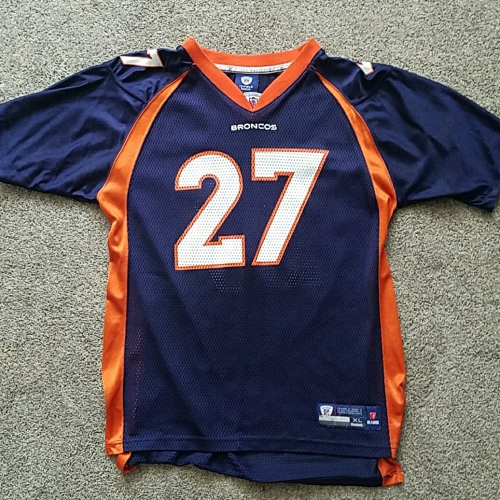 NFL  Denver Broncos official Moreno jersey #27